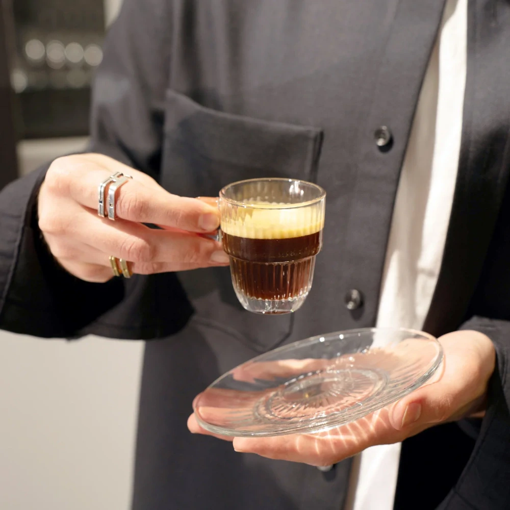Bormioli Rocco BARSHINE – sklenice na espresso 8,9 cl, stohovatelná, tvrzené sklo