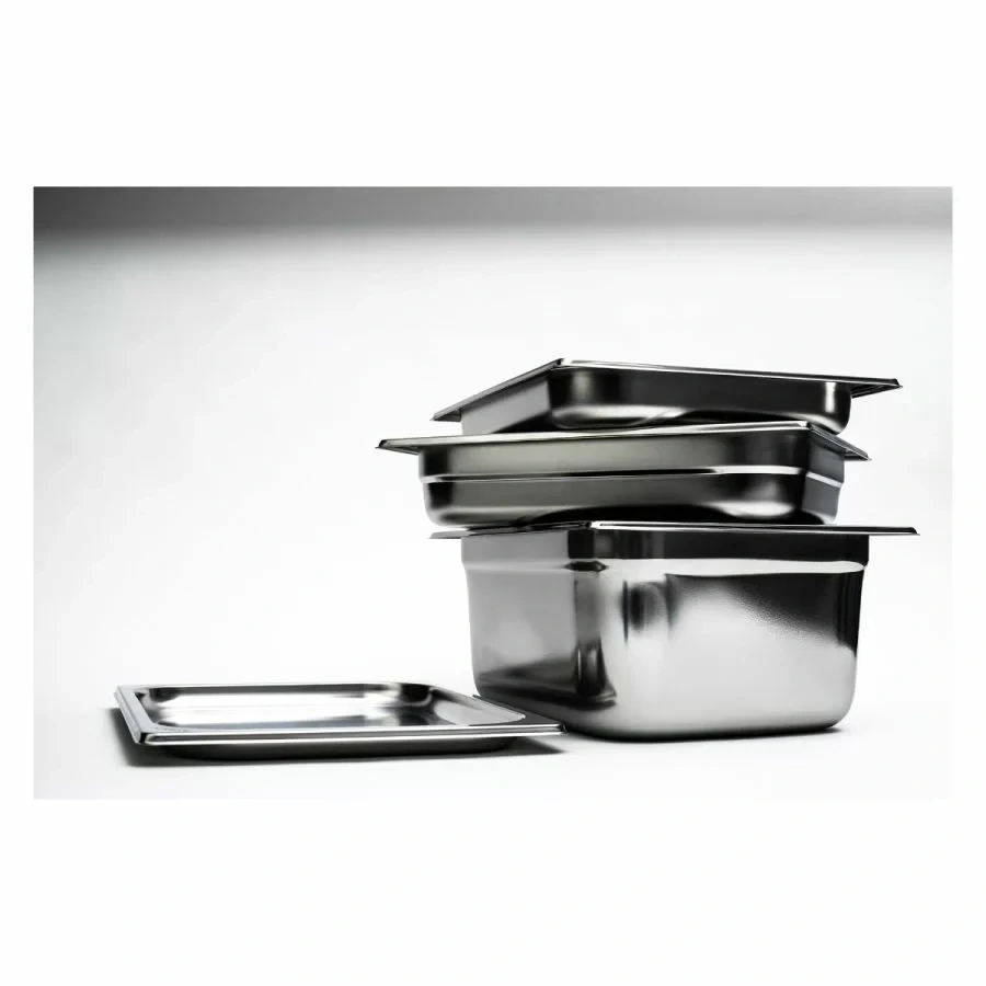 Nerezová gastronádoba GN 1/1 Prix – plná, nerez 18/10, 40 mm