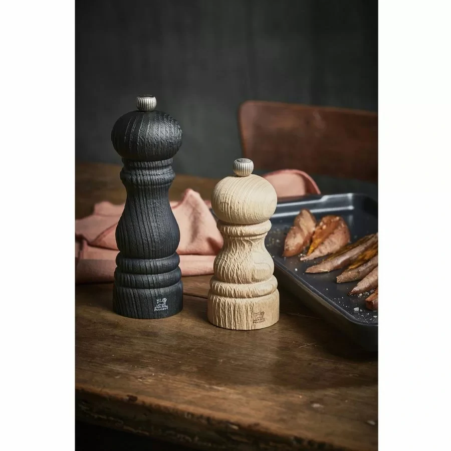 Peugeot Paris Nature ruční mlýnek na pepř 12 cm – dřevo (upcyklované), včetně fair-trade pepře (38120)