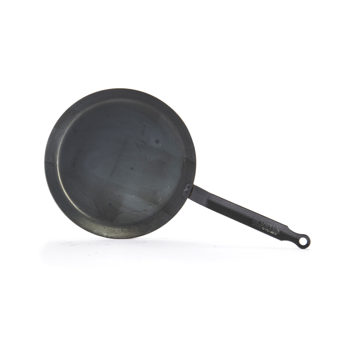 de Buyer BLUE CARBON – pánev na palačinky Ø 24 cm (modřená uhlíková ocel) 
