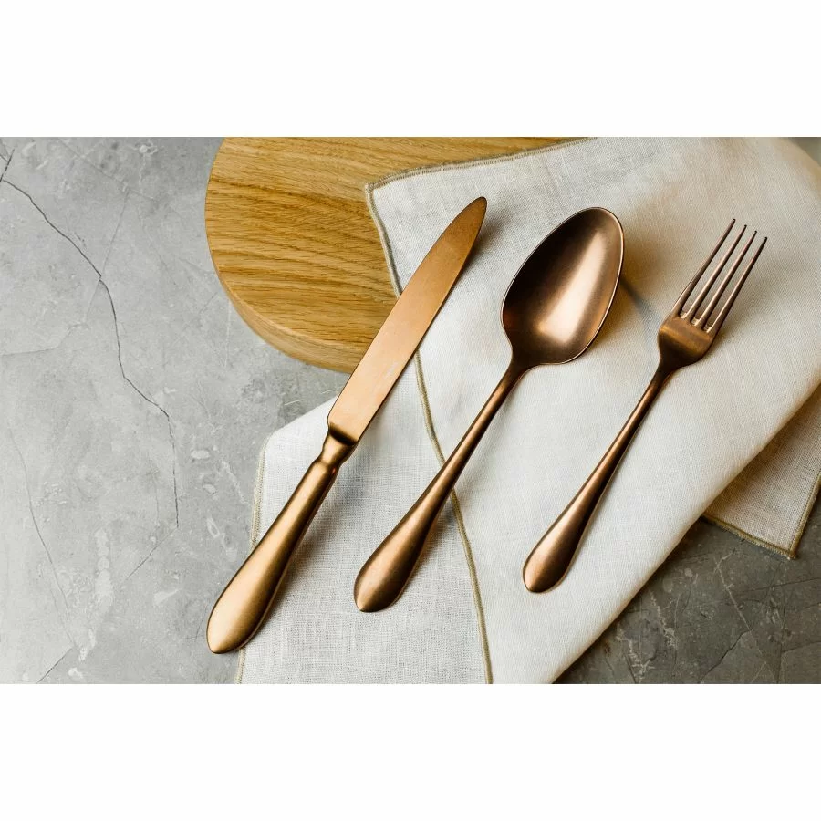Destello Copper lžíce jídelní 21 cm | Verlo
