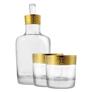 Zwiesel 1872 – Sada na whisky HOMMAGE GOLD CLASSIC | SH-1372-05L-SET