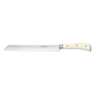Wüsthof Classic Ikon Creme – nůž na chleba s dvojitým zoubkováním 23 cm | W-1040431123