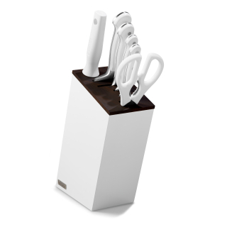 Wüsthof Classic White – blok nožů, 6 dílů | W-1090270601