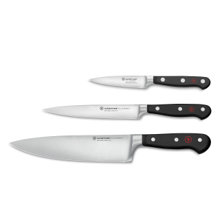 Wüsthof Classic – sada: nůž šéfkuchařský 20 cm, kuchyňský nůž 16 cm a nůž na zeleninu 9 cm | W-1120160301