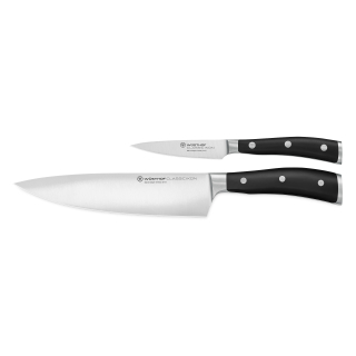 Wüsthof Classic Ikon – sada: nůž šéfkuchařský 20 cm a nůž na zeleninu 9 cm | W-1120360205