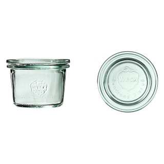Sklenice WECK Mini Sturz 80 ml s víčkem 12 ks