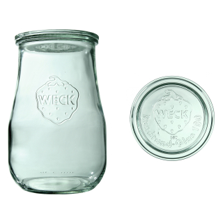 Sklenice WECK Tulip 1750 ml s víčkem 4 ks