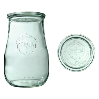 Sklenice WECK Tulip 2700 ml s víčkem 4 ks