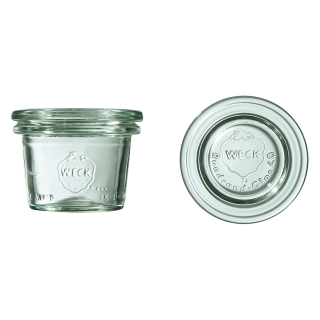 Sklenice WECK Mini Sturz 35 ml s víčkem 12 ks