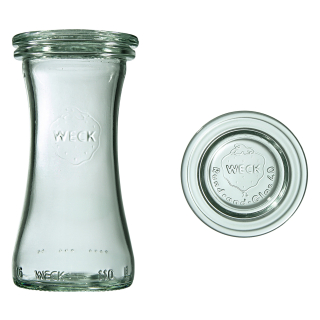 Sklenice WECK Delikates 100 ml s víčkem 6 ks