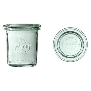 Sklenice WECK Mini Sturz 140 ml s víčkem 12 ks