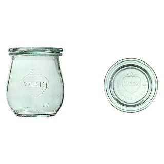 Sklenice WECK Tulip 220 ml s víčkem 12 ks