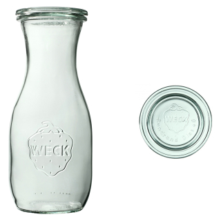 Sklenice WECK Karafa 530 ml s víčkem 6 ks