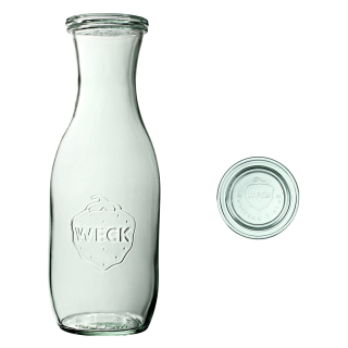 Sklenice WECK Karafa 1062 ml s víčkem 6 ks