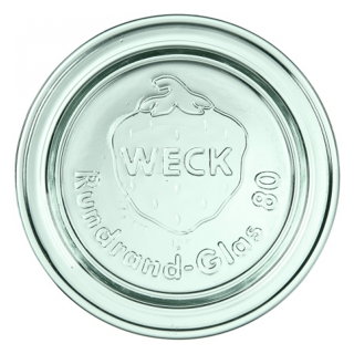 Víčko skleněné Weck 80 mm, 6 ks