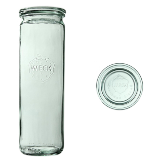 Sklenice WECK Cylindric 600 ml s víčkem 6 ks