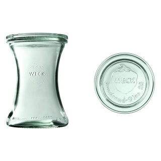 Sklenice WECK Delikates 370 ml s víčkem 6 ks