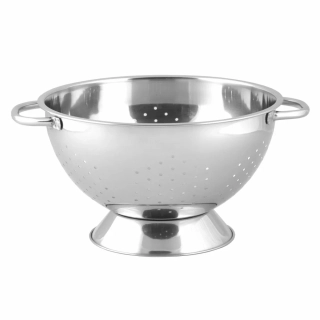 Cedník s úchyty z nerezu 18/10 Ø 26 cm – perforace 4 mm
