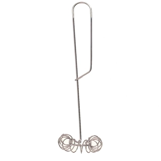 Spirálová metlička z nerezu 18/10 – délka 29 cm
