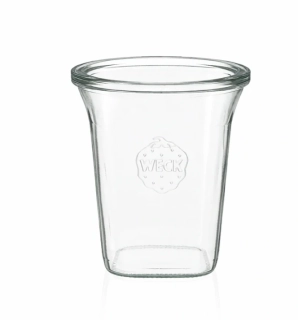 WECK QUADRO sklenice 545 ml – sada 6 ks, Ø 100 mm, výška 110 mm (WE-747-100)