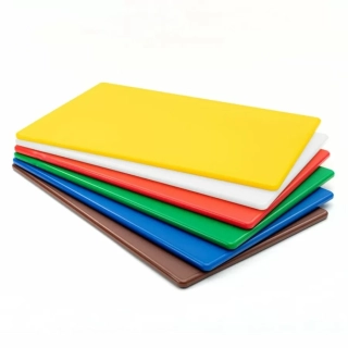 Profesionální krájecí deska z HDPE – 45×30 cm, tl. 13 mm, barevné rozlišení