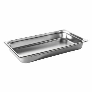 Nerezová gastronádoba GN 1/1 Caterware – 18/10, pro gastro provoz (hloubka dle varianty)