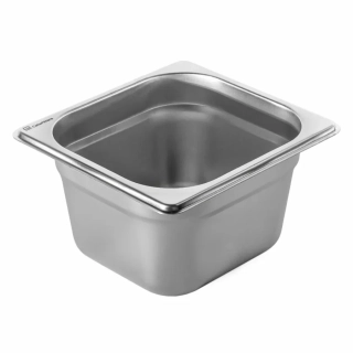 Nerezová gastronádoba GN 1/6 Caterware – nerez 18/10, stohovatelná (hloubka dle varianty)