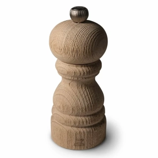 Peugeot Paris Nature ruční mlýnek na pepř 12 cm – dřevo (upcyklované), včetně fair-trade pepře (38120)