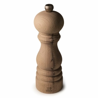 Peugeot Paris Nature ruční mlýnek na pepř 18 cm – dřevo s přírodní texturou, fair-trade pepř (SKU 38106).