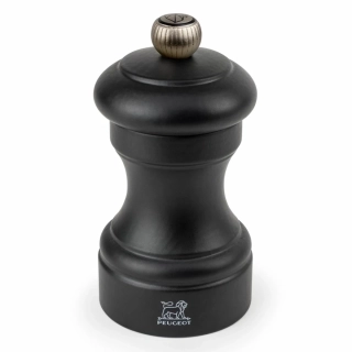 Peugeot Bistro ruční mlýnek na pepř 10 cm – bukové dřevo, matně černý (SKU 22730)