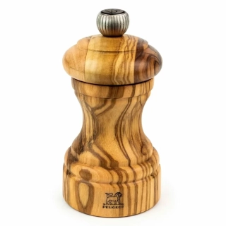 Peugeot Bistro Olivier ruční mlýnek na pepř 10 cm – olivové dřevo, přírodní (PG-38212).