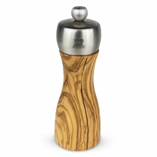 Peugeot Fidji ruční mlýnek na pepř 15 cm – olivové dřevo a nerez (SKU 33804)