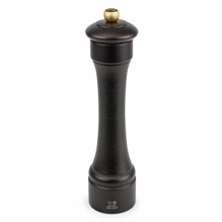 Peugeot Hostellerie ruční mlýnek na pepř 22 cm – čokoládové bukové dřevo, elegantní štíhlý tvar, mechanismus s doživotní zárukou