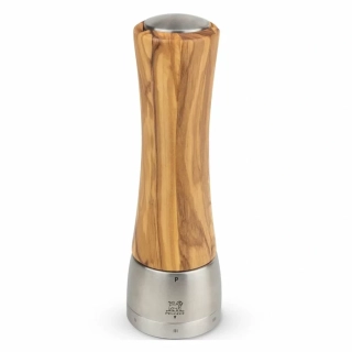 Peugeot Madras ruční mlýnek na pepř 21 cm – olivové dřevo, u’Select, spirálový mechanismus, doživotní záruka