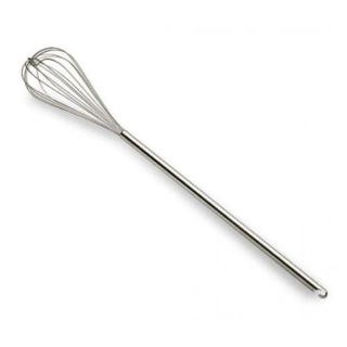 Obří nerezová metla (gastro) – varianty 100 cm / 129 cm