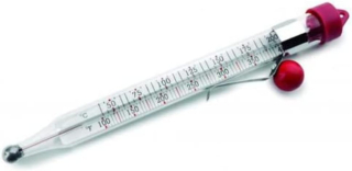Lacor cukrářský teploměr na cukr a džem 21,5 cm – do 200 °C 62533