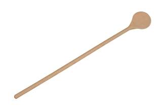 Kulatá dřevěná vařečka (měchačka) 100 cm – bukové dřevo, FSC