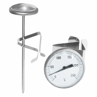 Teploměr do hlubokého tuku T-7845 – 0 až +250 °C, délka 14 cm