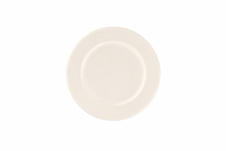 RAK Porcelain Bravura talíř mělký s okrajem 23 cm – kostní porcelán, bílý