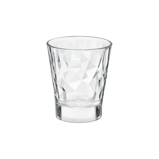 DIAMOND – mini sklenička 8,5 cl, čirá
