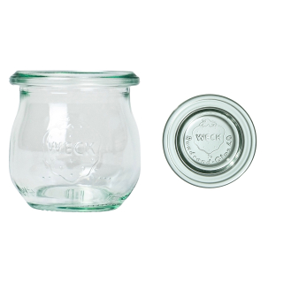 Zavařovací sklenice WECK Tulip 75 ml s víčkem, set 12 ks